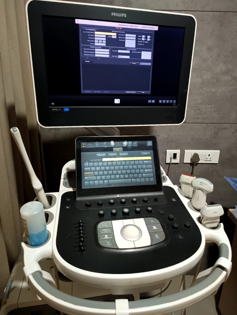Philips Epiq 7 G premium Ultrasound System, Color Doppler Velocity ...